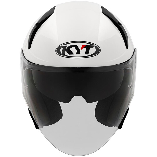 kyt - Casque TTR-Jet Plain Blanc