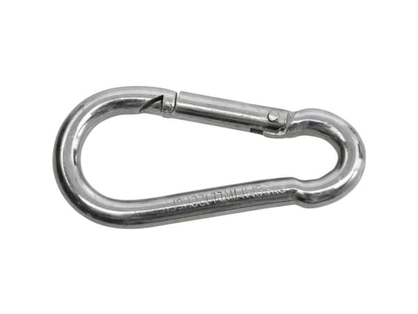 SWG 680 154 880 75 Karabinhager, båndstropper (L x B) 80 mm x 8 mm
