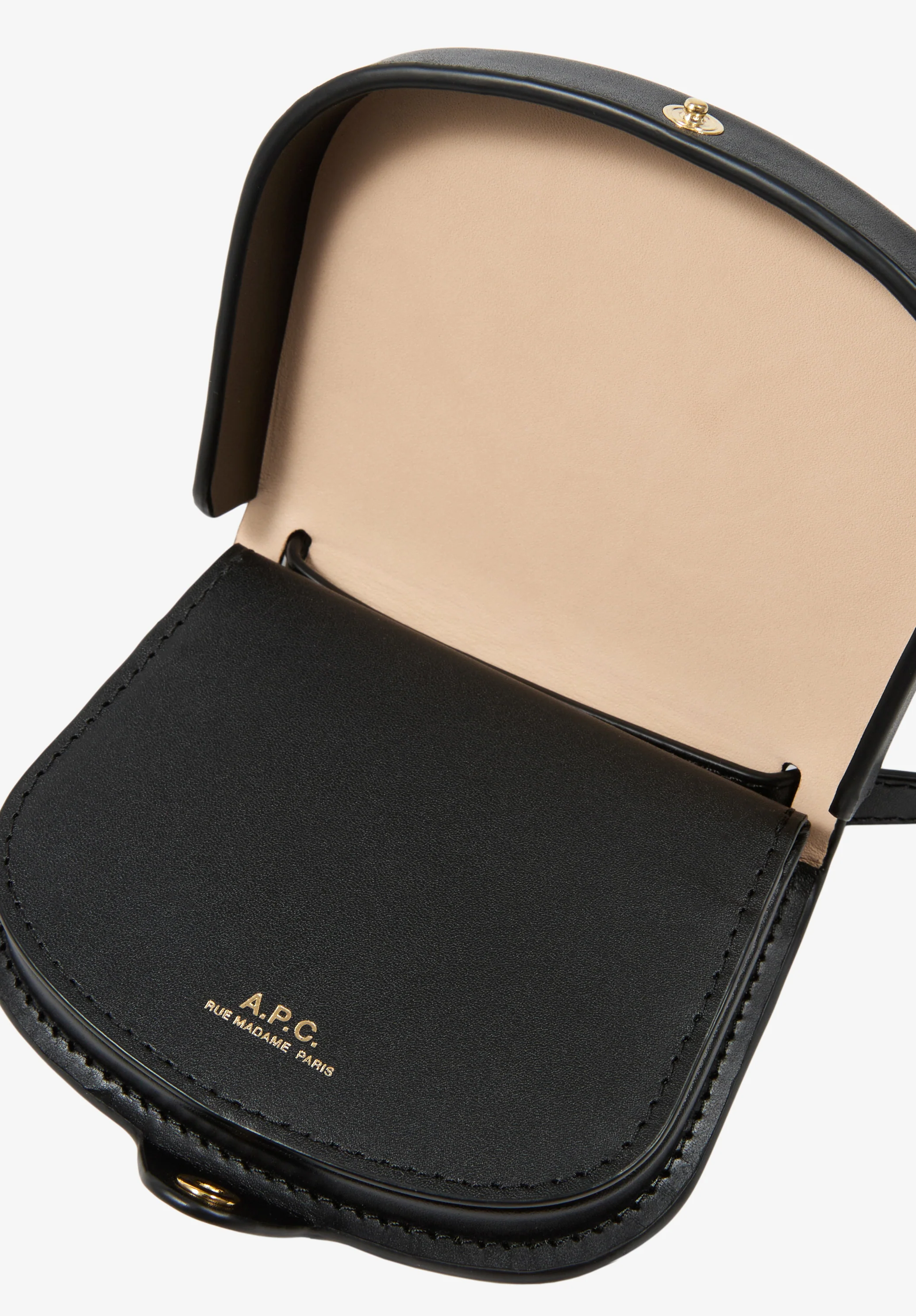 Porte-monnaie Jo Strap - Noir