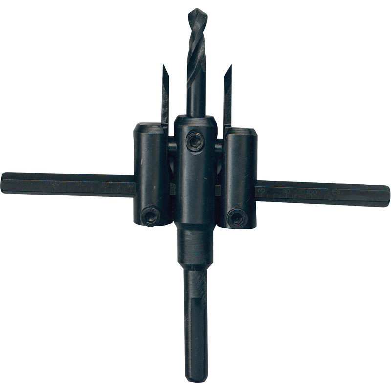 Traploos instelbare gatenzaag 40-120mm