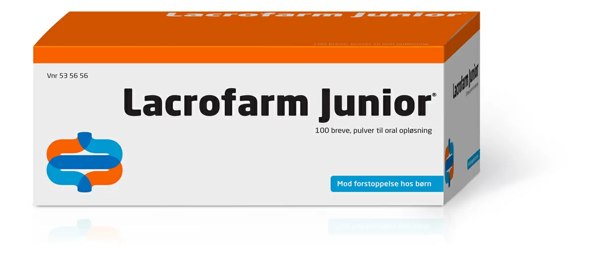 Lacrofarm Junior, pulver til oral opløsning - 100 stk.