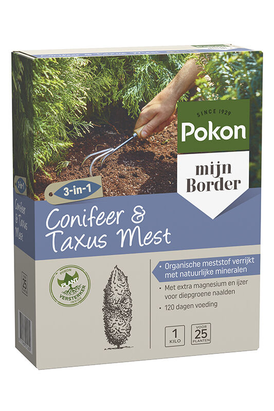 Pokon Conifeer & Taxus voeding - Siertuinmeststof - 1 Kilogram