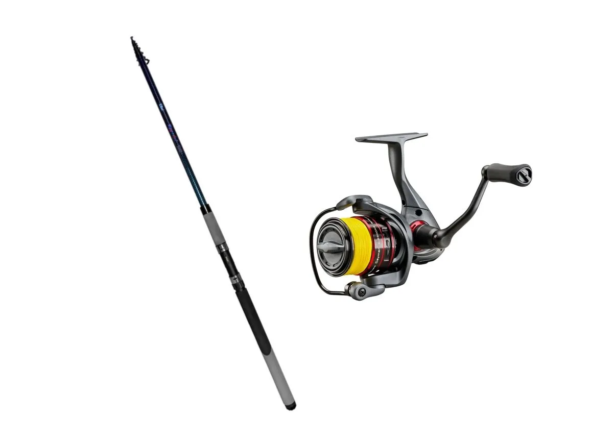 Elbe Eggedal Tele Ørret 7-28g 420CM/Okuma Ceymar C2000a