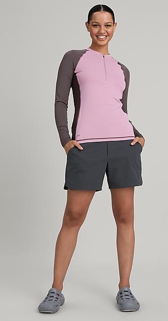 KATHMANDU - T-SHIRT ML 1/2 ZIP WTR-SEEKER WM