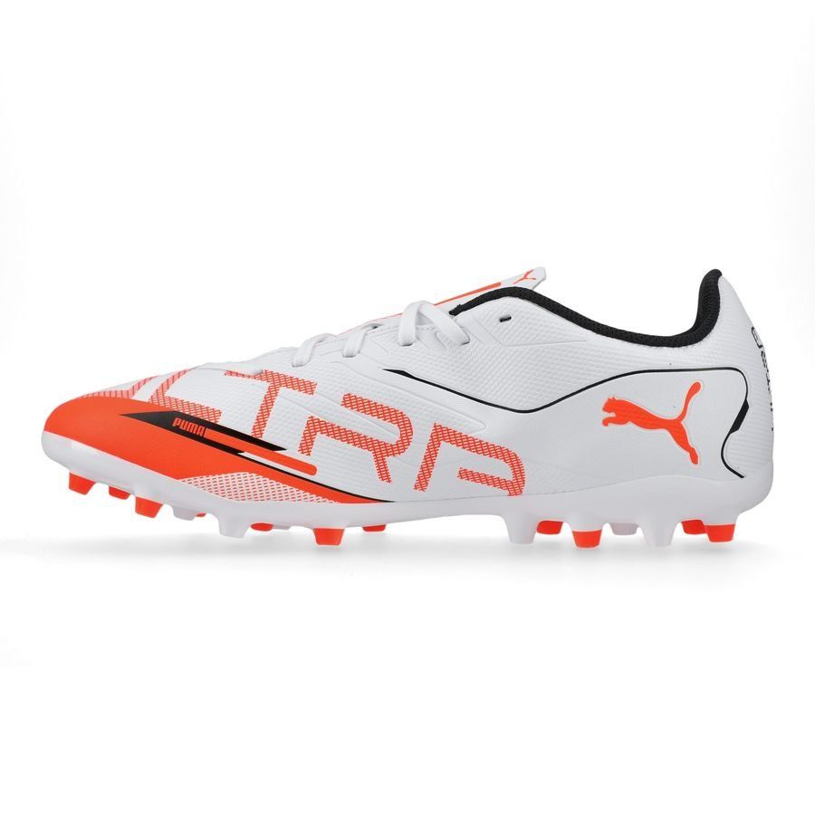 PUMA Ultra 5 Play MG Unlimited - Blanc/Noir/Glowing Red