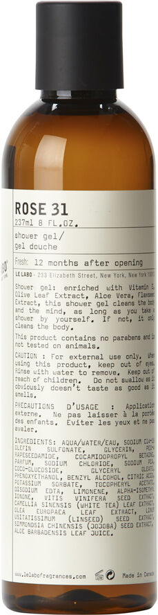 Le Labo Rose 31 Shower Gel 237ml