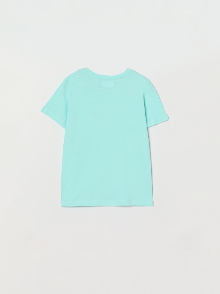 Camiseta do Bob Esponja Calça Quadrada - Nickelodeon - Azul Água