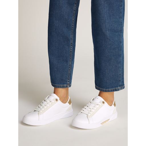 Tommy Hilfiger Chic Court Sneakers, White, 42