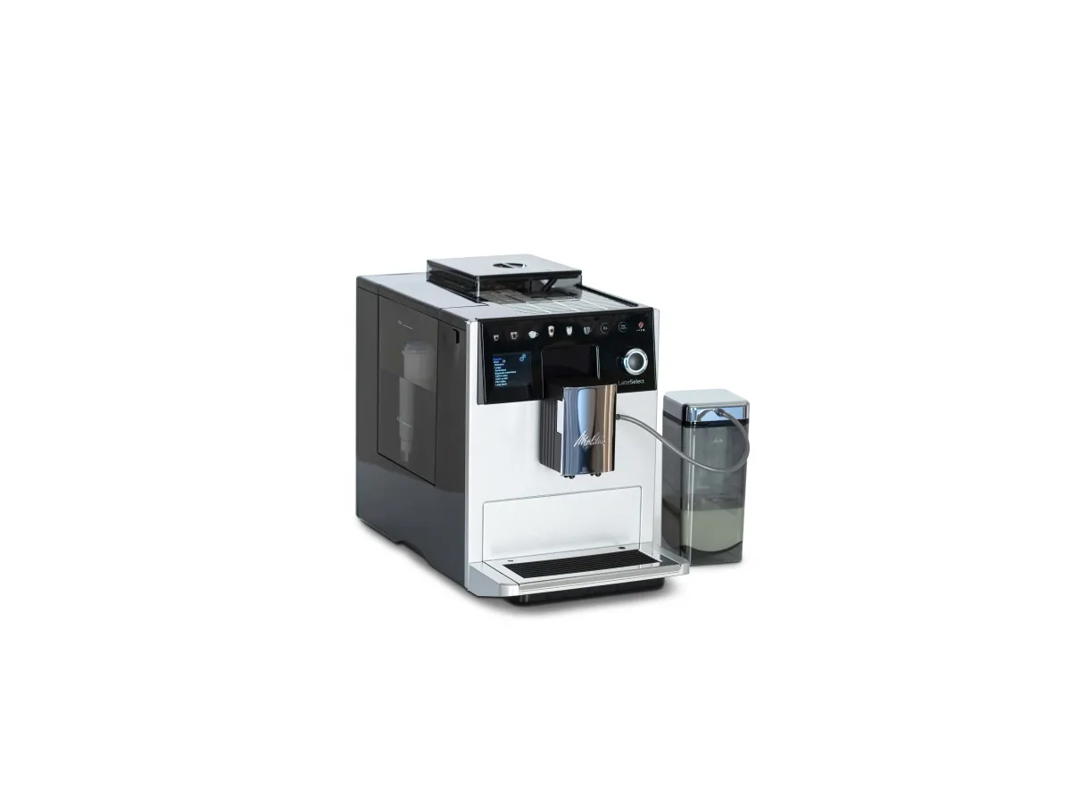 Melitta F63/0-201, Espressomaskine, 1,8 L, Kaffebønner, Indbygget kværn, 1400 W, Sølv