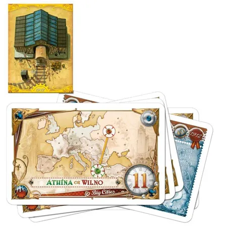 Asmodee Days of Wonder Zug um Zug Europa 1912 Erweiterung