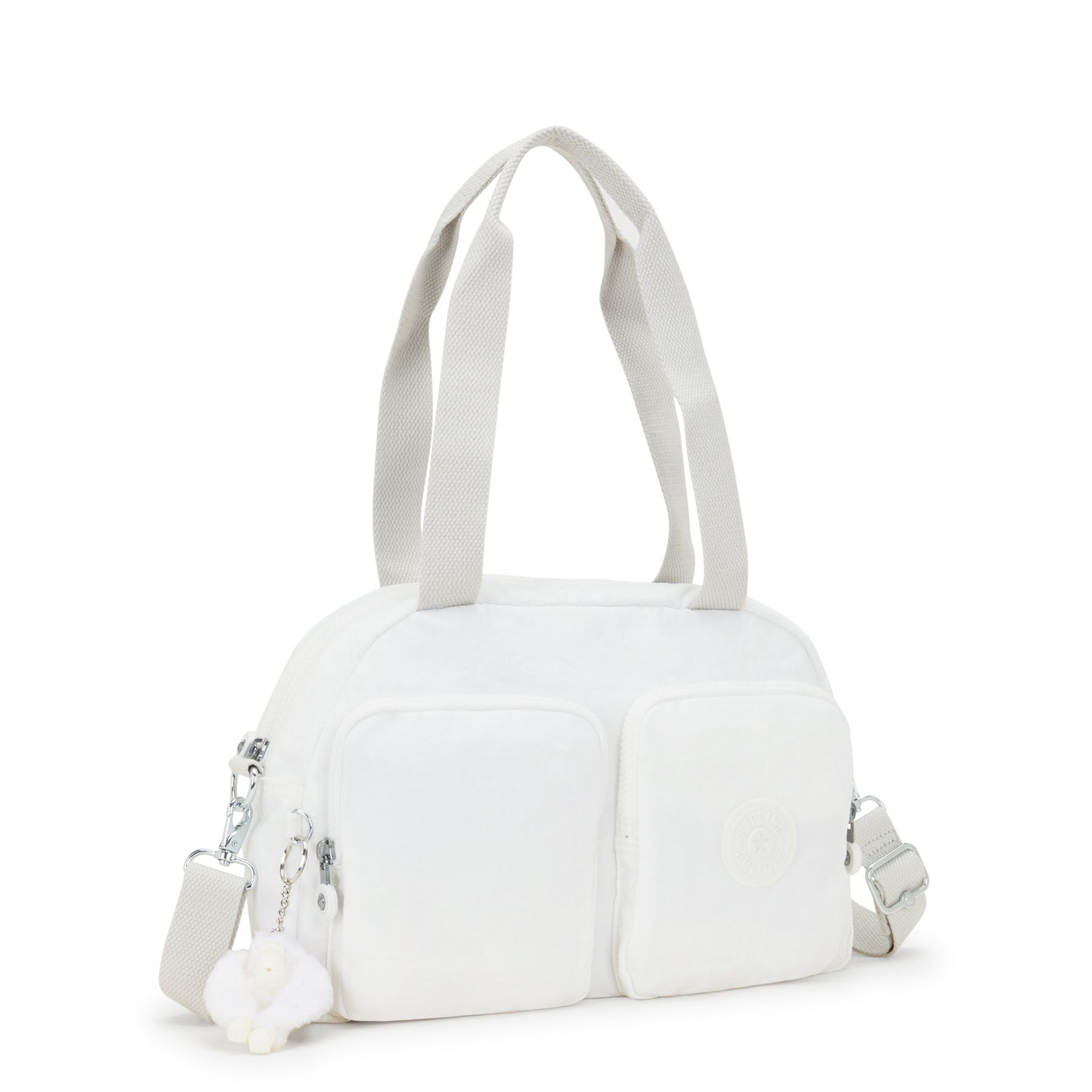 COOL DEFEA Sac Épaule Taille Moyenne avec Sangle Détachable - Pure Alabaster