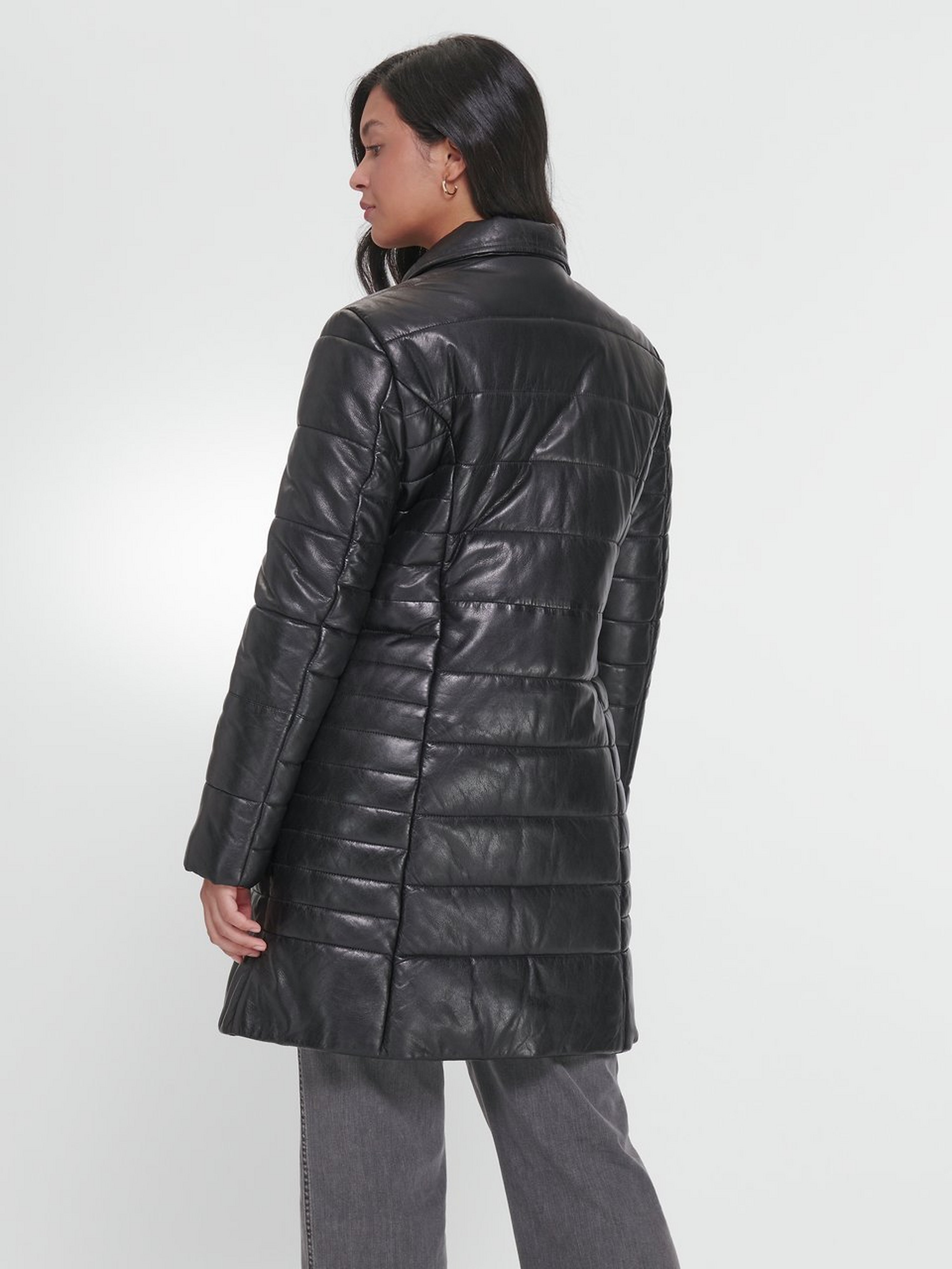 Lederjacke