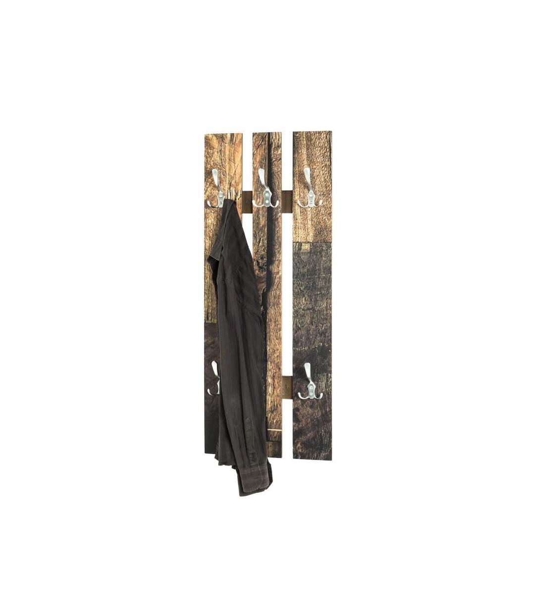 Paris Prix - Patère Murale Design maho 100cm Naturel