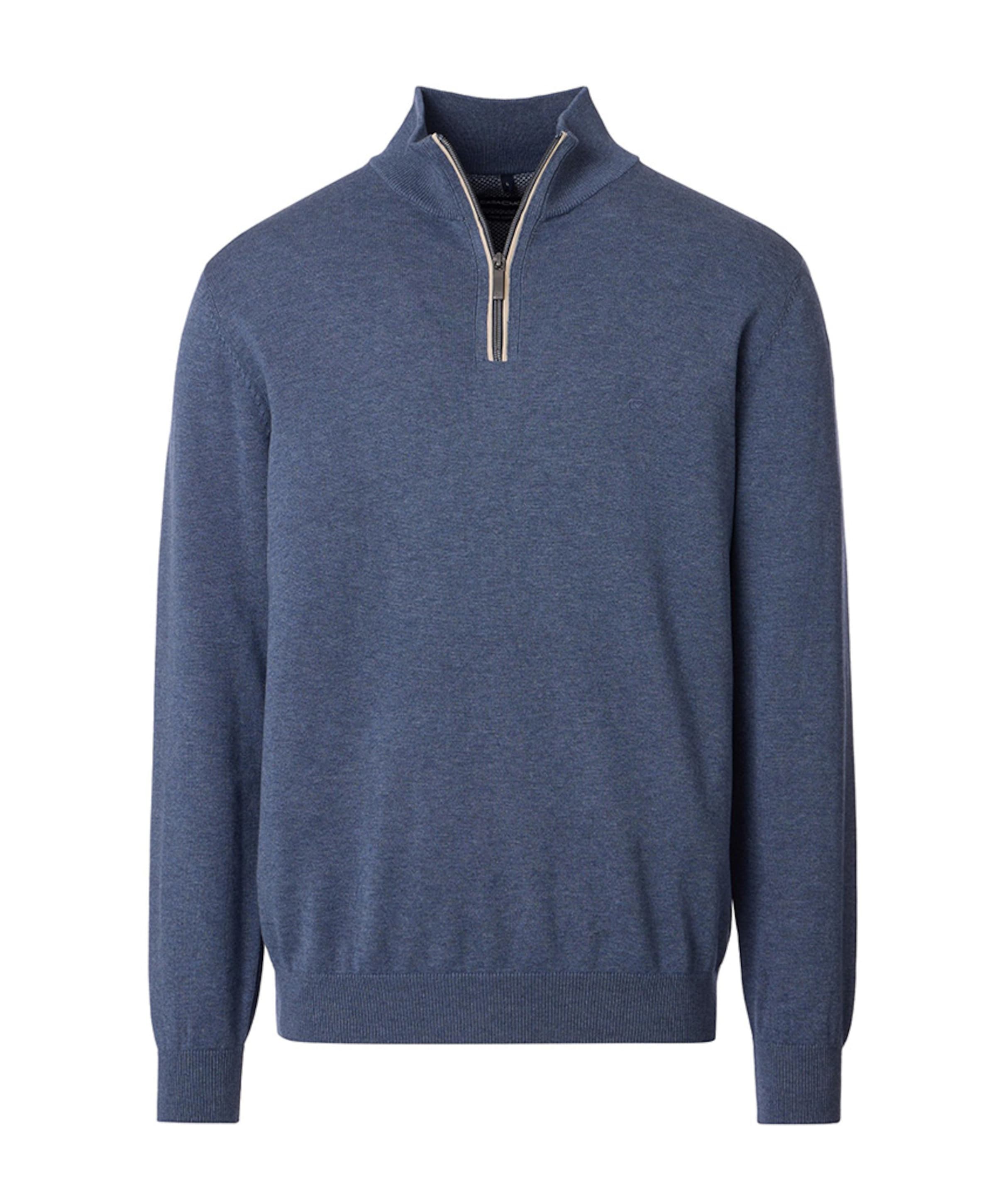 CASAMODA Trui met rits blauw