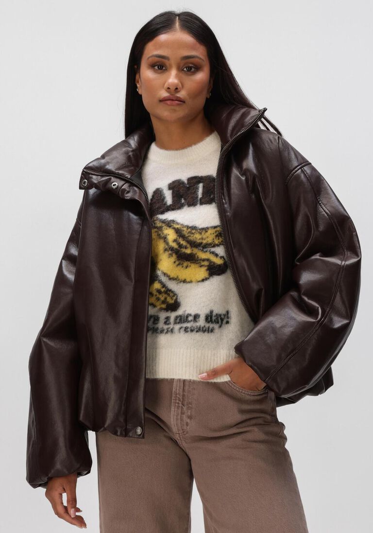 bruine anine bing  cyrus jacket deep brown