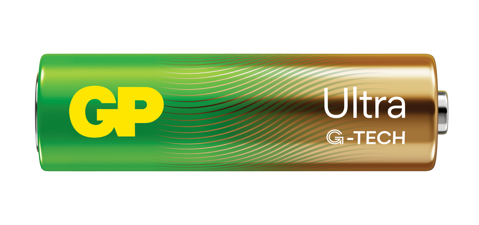 GP - Ultra Alkaline AA Batterier, 15AU/LR6, 1.5V, 4-Pakke