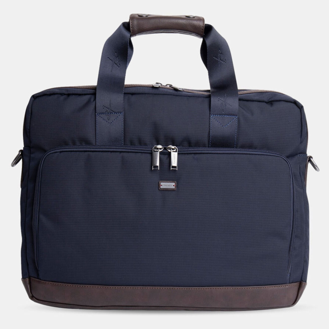 Hackett London Sac cartable bleu - 33x42x7.5 cm