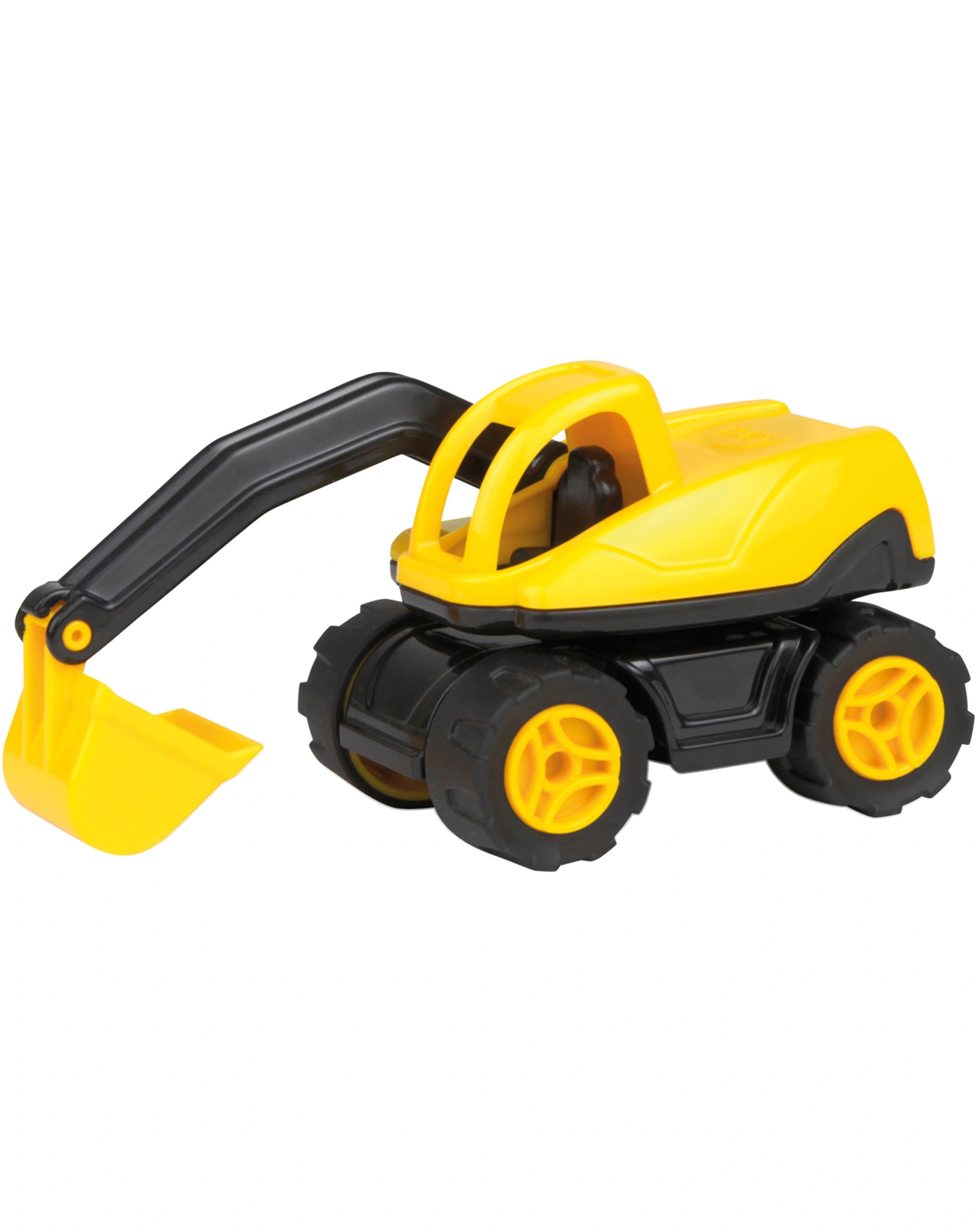 Spielzeugauto WORKIES - BAGGER in gelb/schwarz
