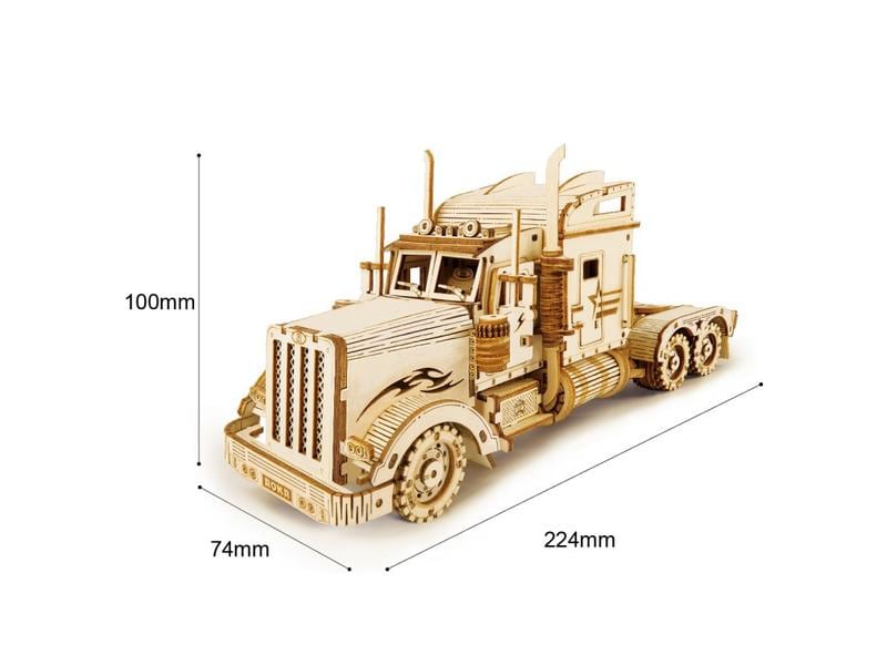 Pichler Bausatz Heavy Truck Lastwagen 3D Puzzle aus Holz