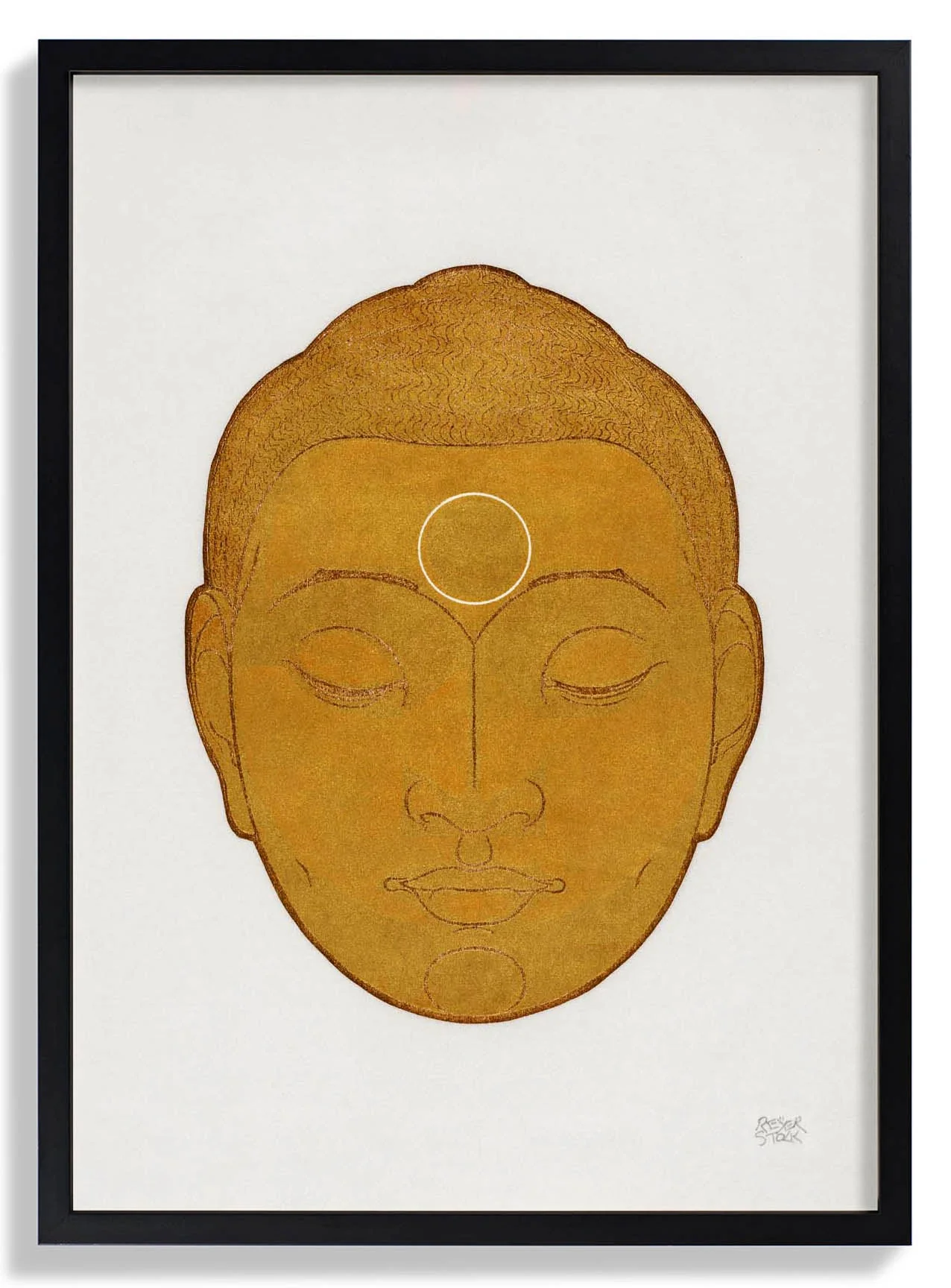 Kopf des Buddha von Reijer Stolk