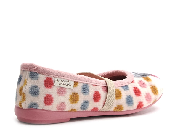 La maison de l espadrille chaussons enfant 6310 4 rose