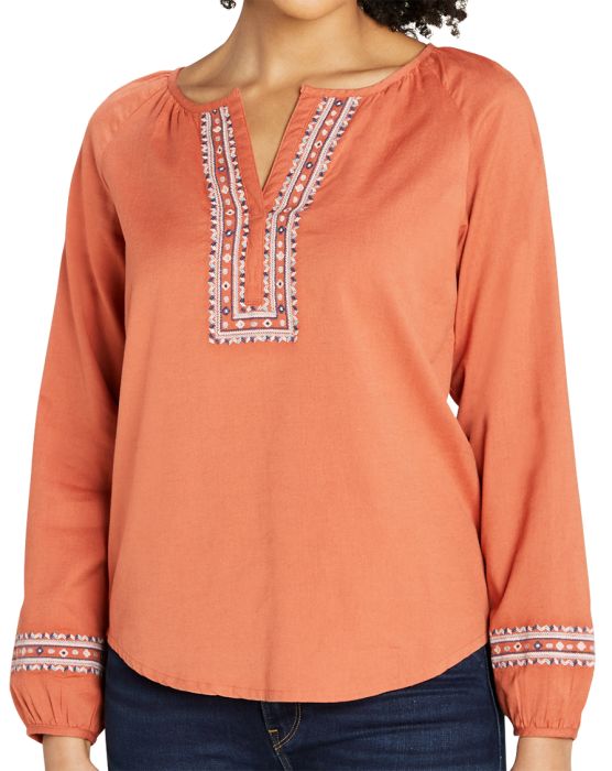 Tharu LS Top Women damebluse