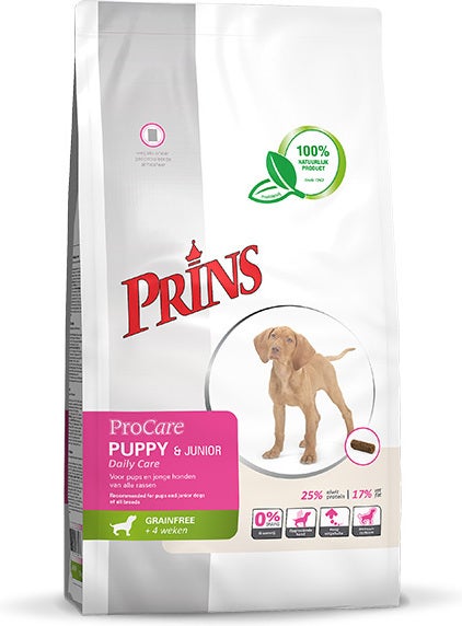 Prins hondenvoer ProCare puppy/junior grainfree daily care 3 kg