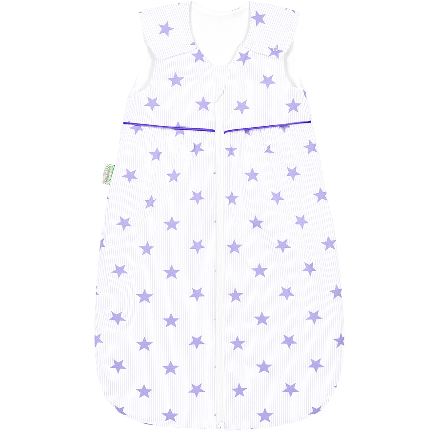 odenwälder Babynest Jersey Schlafsack Anni stars soft violett