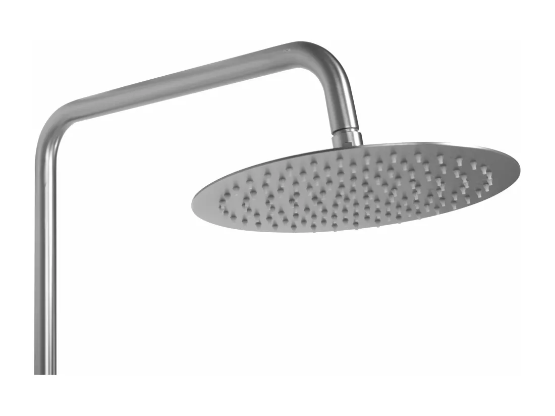 Kit De Douche Avec Thermostat Rea Vincent Termostat Brush Nickel
