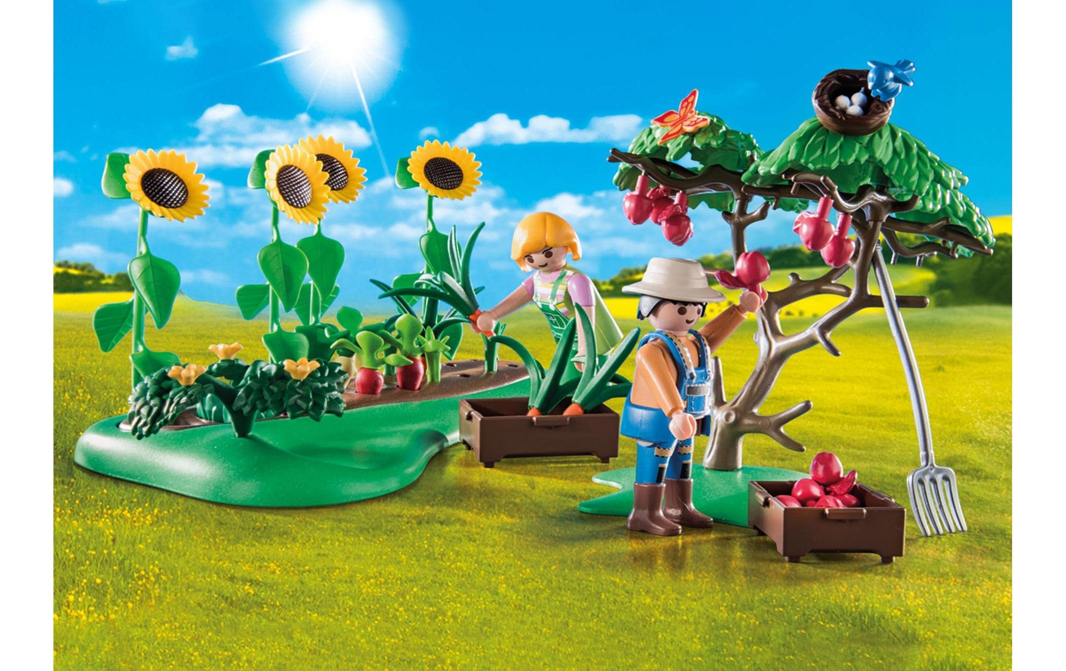 Country Starter Pack Bauernhof Gemüsegarten 71380Bauernhof-Spielset
