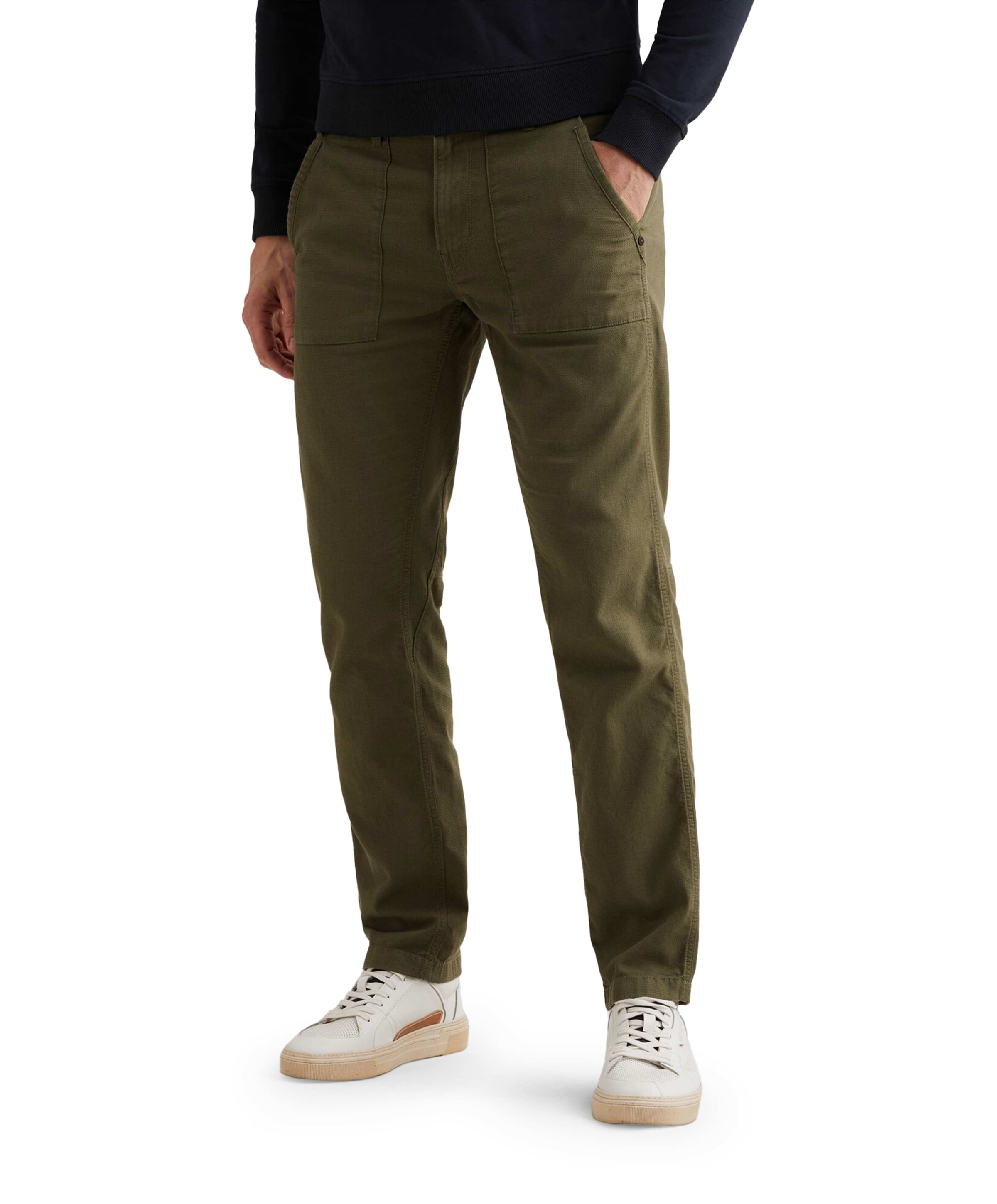 PME Legend LIFTMASTER WORKER DOBBY LINE heren broek groen