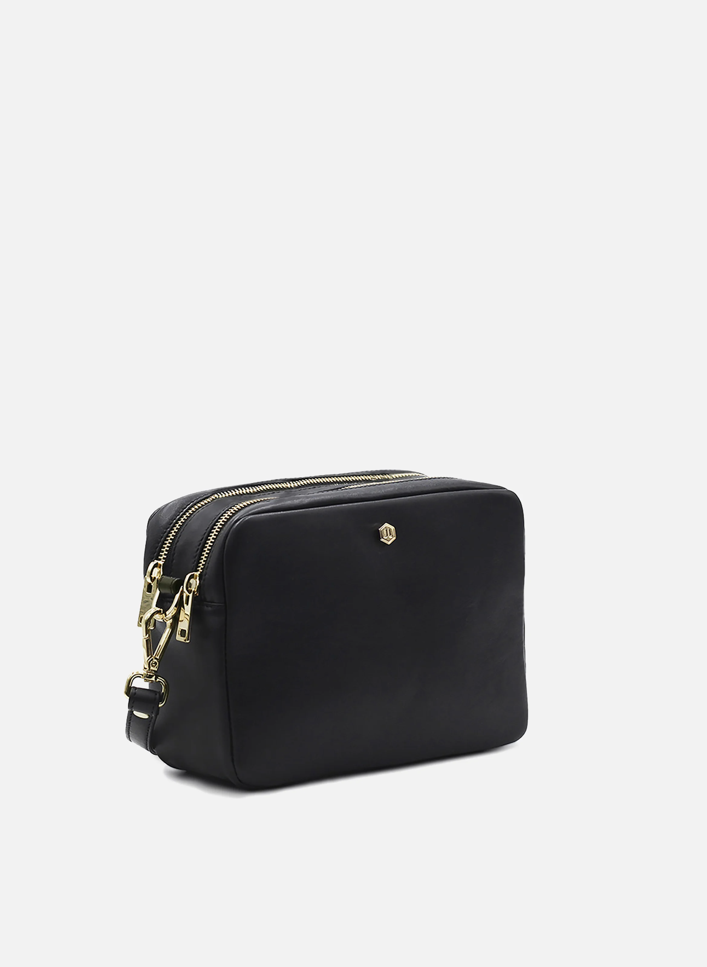 Gabrielle - Sac en cuir lisse | Noir