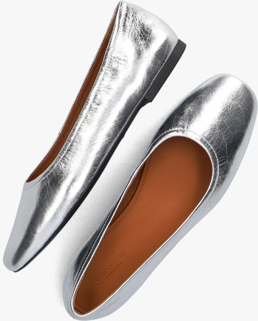 VAGABOND SHOEMAKERS zilveren vagabond shoemakers ballerina's jolin 083