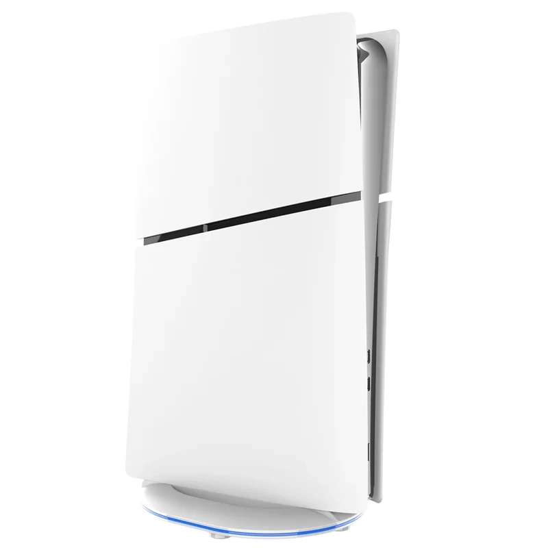 Vertikal Stand Halterung für Sony PS5 Slim Digital / Disc Spielekonsole - Weiss