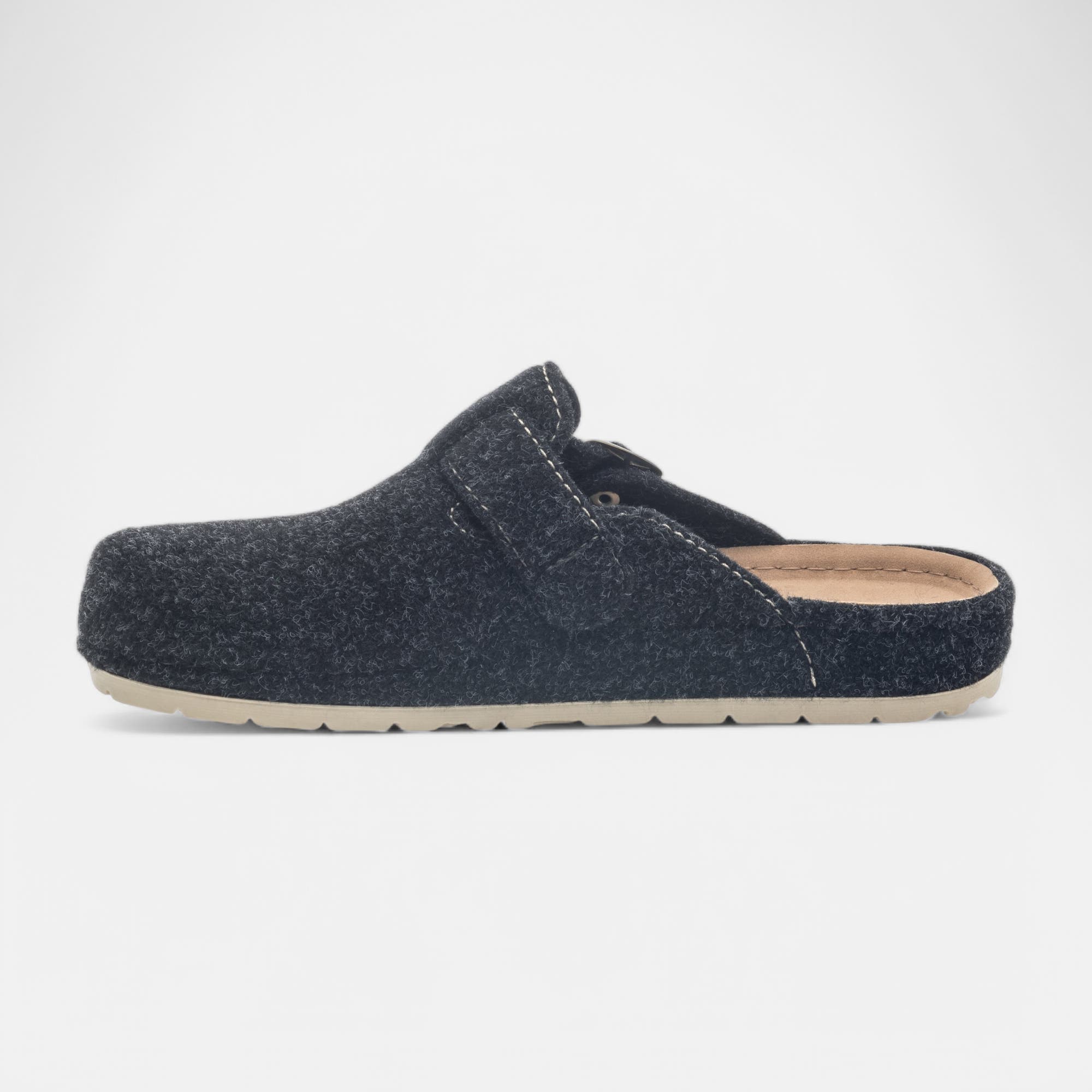 Pantoufles mules Homme anthracite
