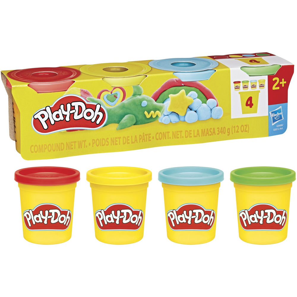 Køb Play-Doh 4-Pak 340 G Classic