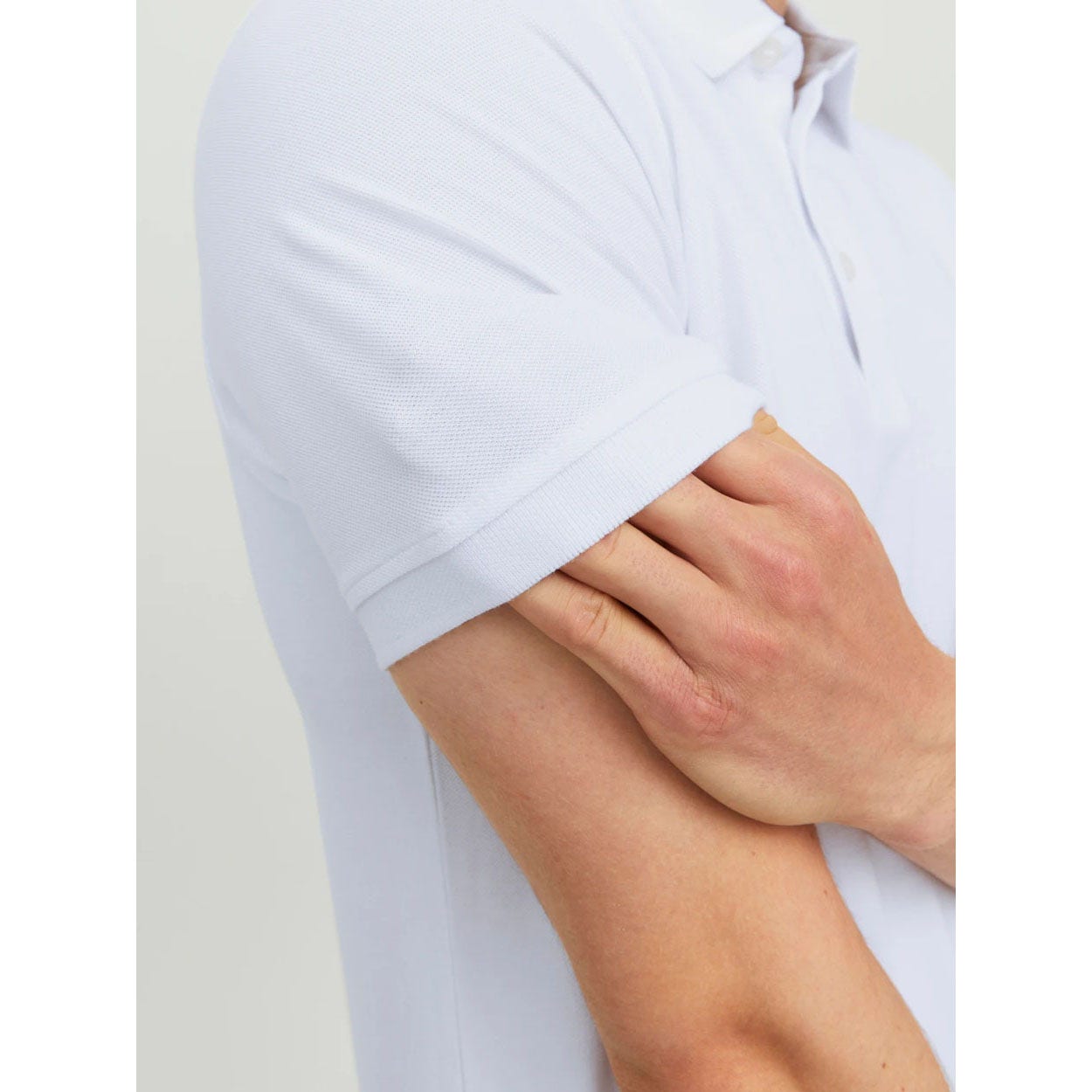 Jack & Jones  Effen Gespreide Kraag Polo