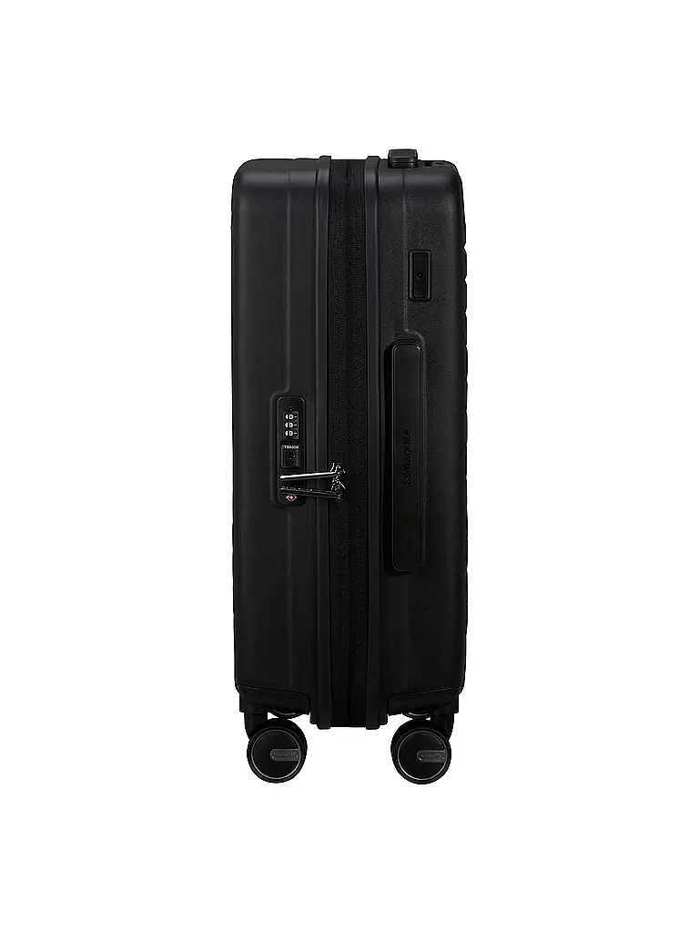 SAMSONITE Trolley RESTACKED SPINNER 55cm erweiterbar black schwarz