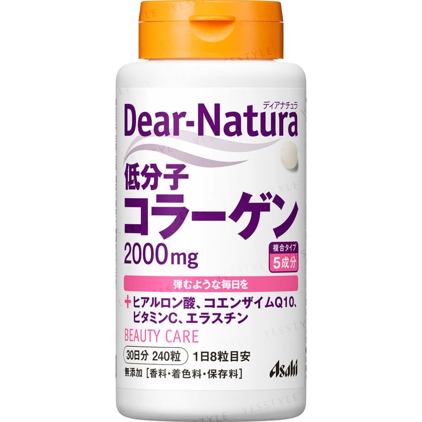 Asahi - Dear-Natura Laagmoleculair collageen 30 dagen