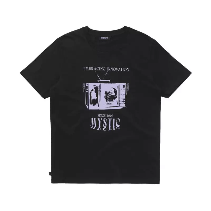 Tee shirt MYSTIC Broadcast Tee Black