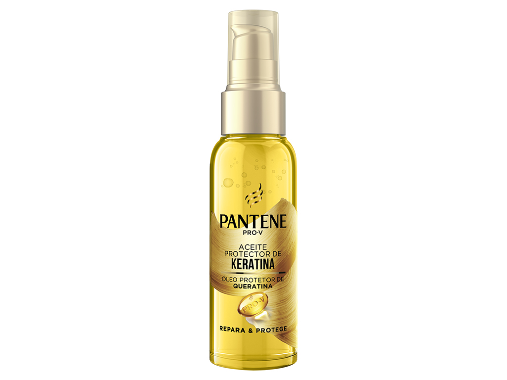 Óleo Protetor para Cabelo Danificado com Queratina Pantene 100 ml
