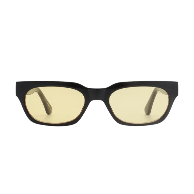 A. Kjærbede  Bror solbrille - Black/Yellow