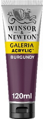 Winsor & Newton - Galeria Akrylmaling - Burgundy 120 ML