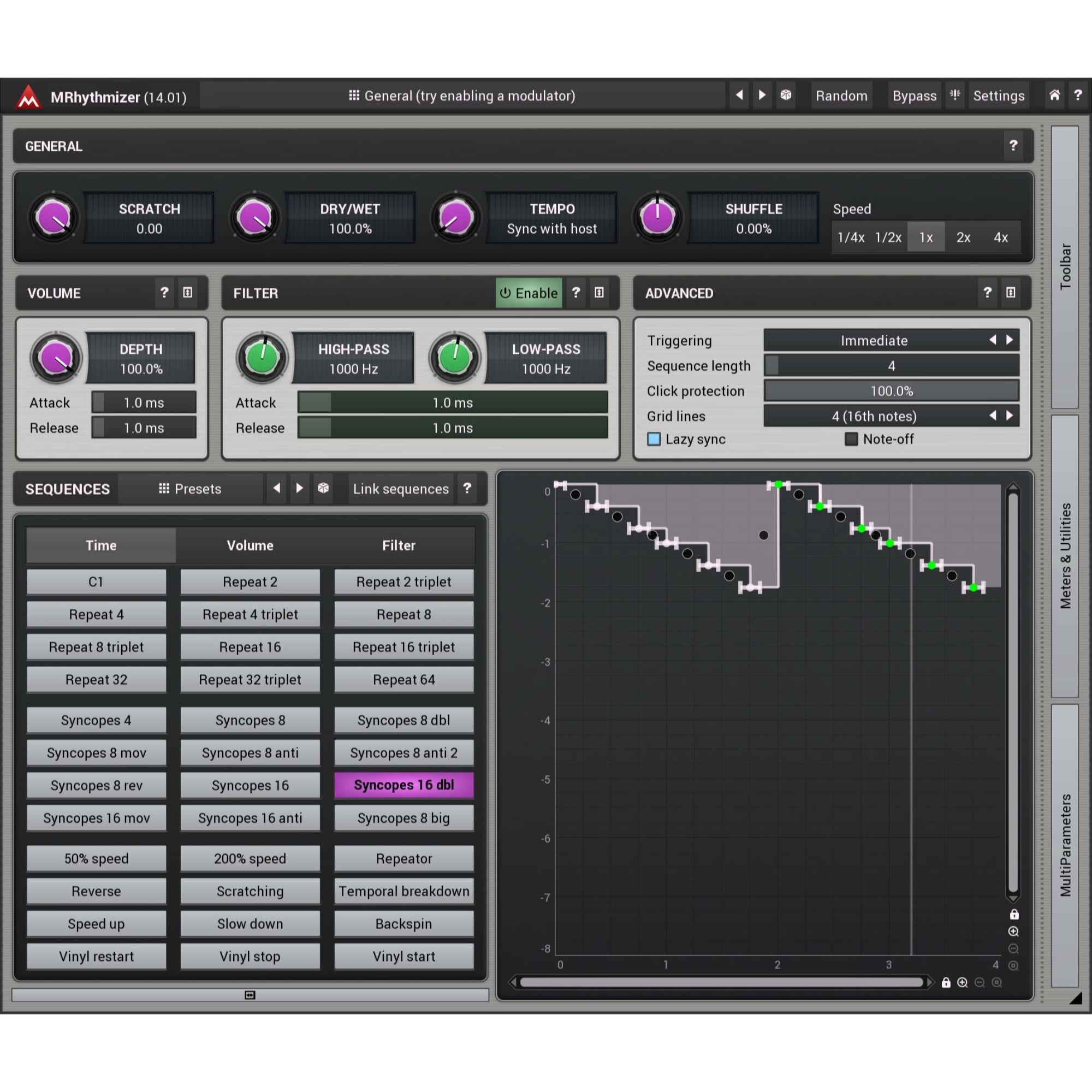 MeldaProduction MRhythmizer (download)