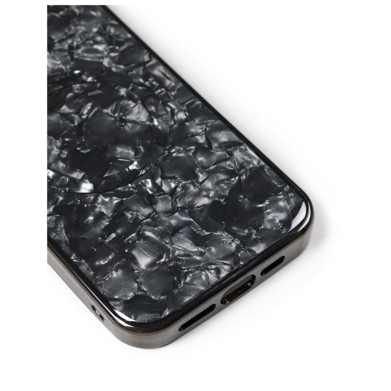 iPhone 14 Pro Max MagSafe Hardcase Hülle Pearlized Case Recycled (IDPLCMS-I2267P-01) - Schwarz