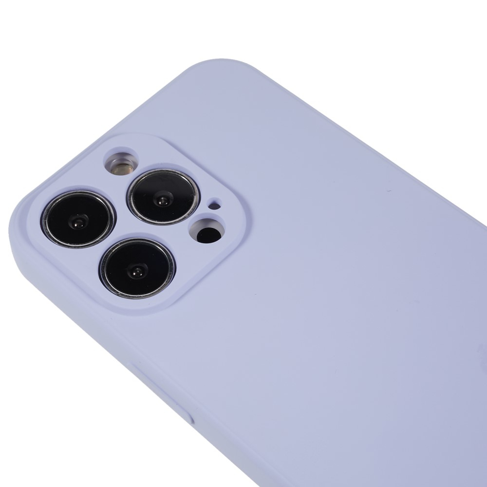 iPhone 13 Pro Gummi Case Hülle mit Kameraschutz - Blaulila (Matt)