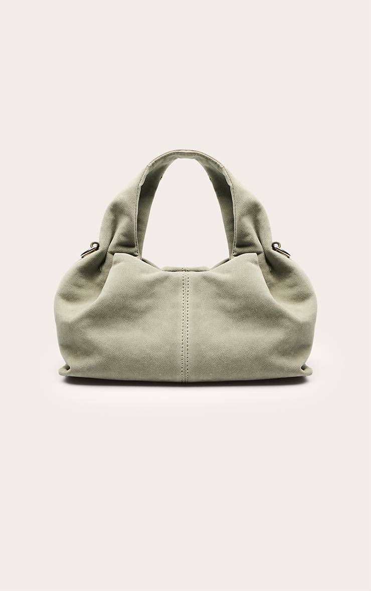Pistache Mini Sac À Main Slouchy En Synthétique