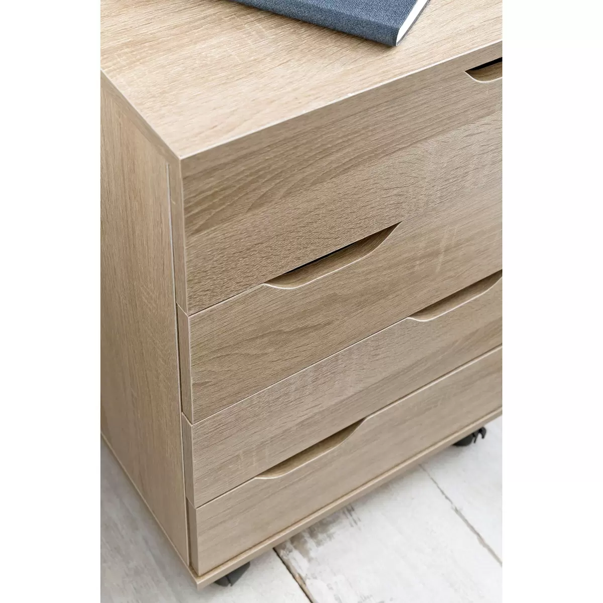 Rollcontainer Teo Sonoma Eiche