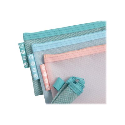 Exacompta Chromaline Pastel - Pochette zip A6 - disponible dans différentes couleurs