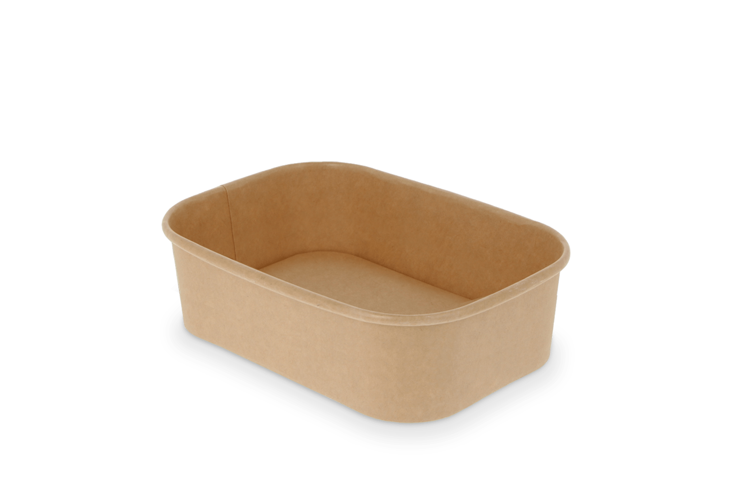 Maaltijdbak karton 650ml Kraft